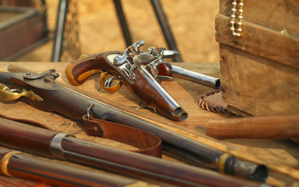 Antique guns