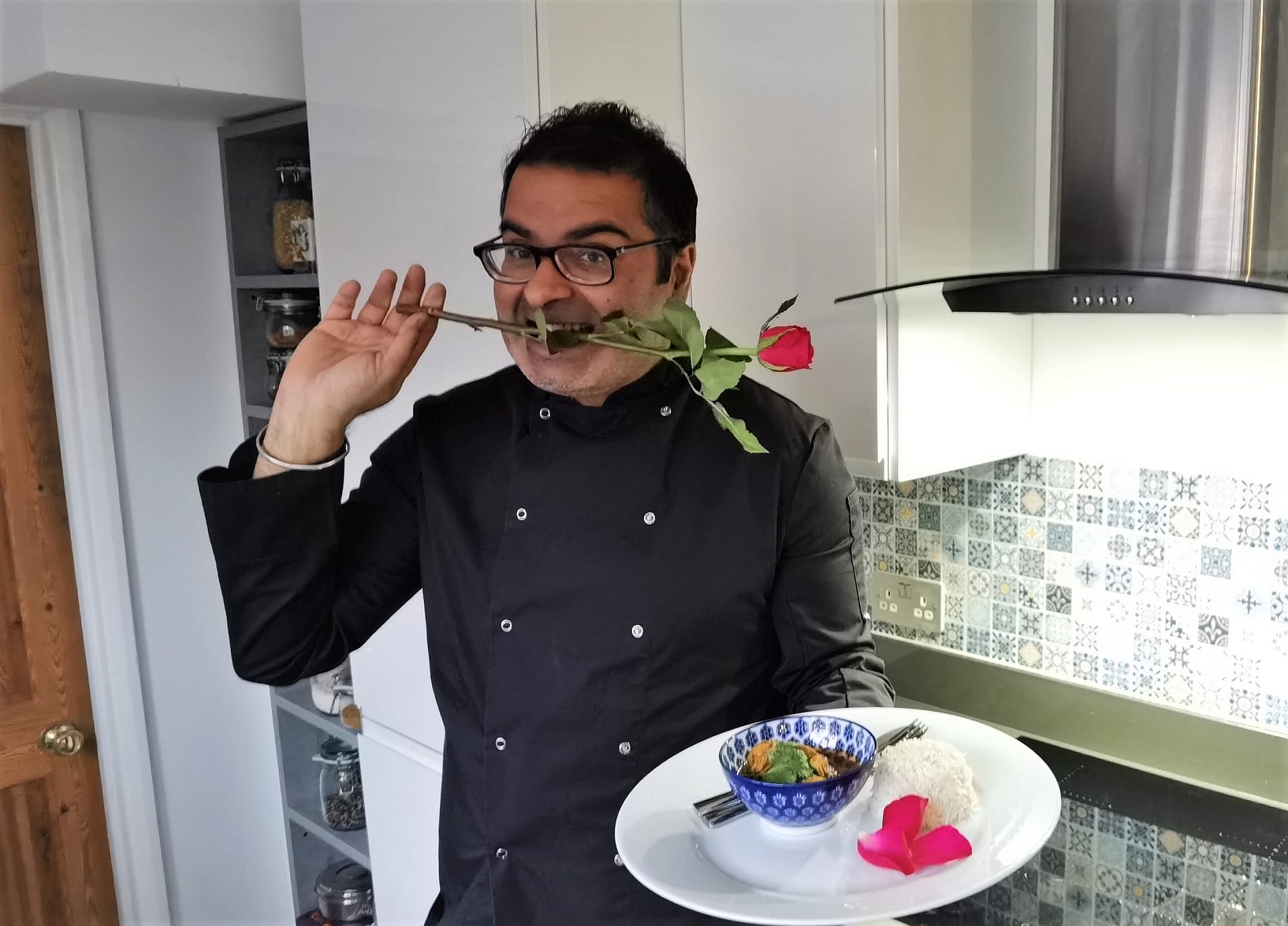 Celeb chef and A-list nutritionist Gurpareet Bains hits the national headlines after creating another world first - a special Valentine's Day curry that promises to ignite a fire in our hearts, and not our bottoms, on February 14th.