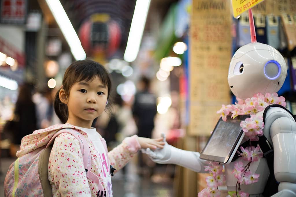 Artificial intelligence expert Dr Michelle Tempest, author of Big Brain Revolution, is featured in the national press after predicting that one in three children will be raised by robots within 30 years.